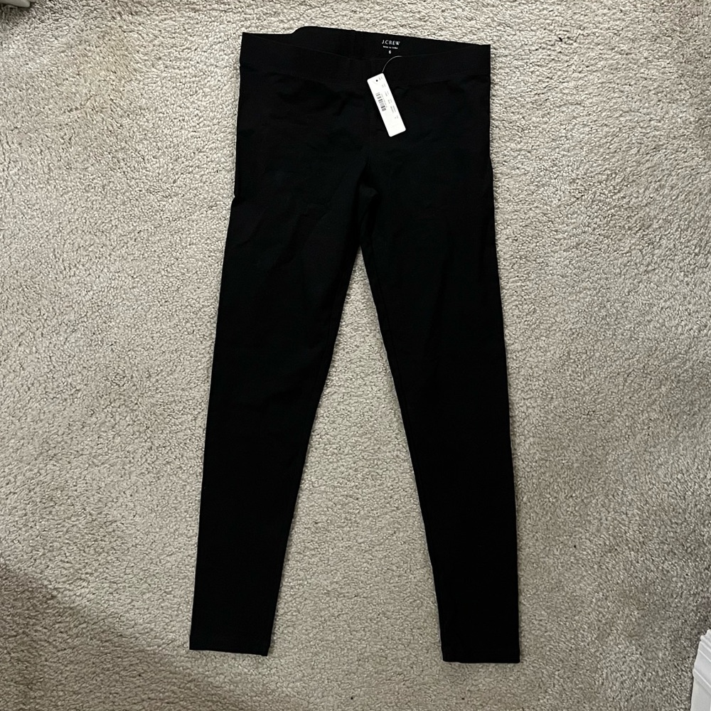 NWT J. Crew Black Leggings